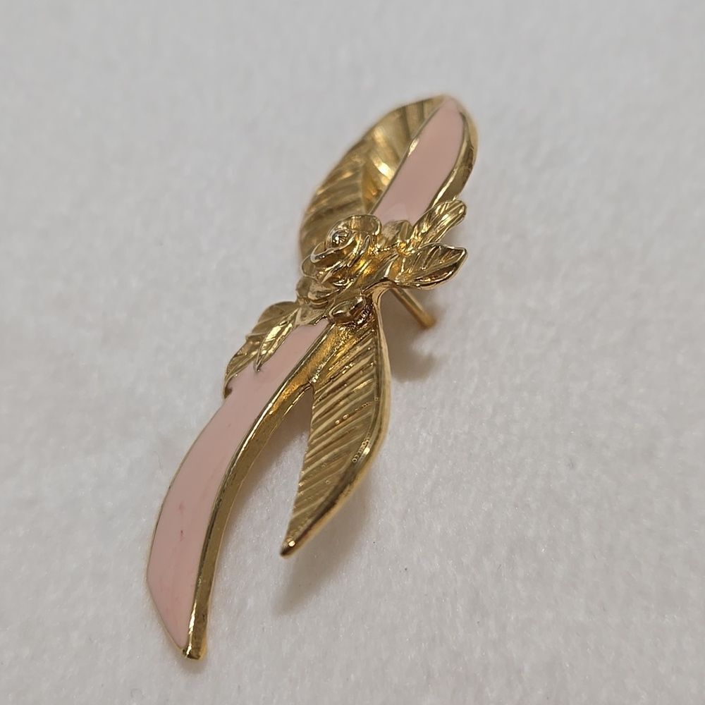 Avon Pink Ribbon Brooch